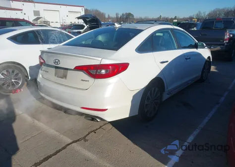 2016 Hyundai Sonata Sport from USA, damaged, VIN 5NPE34AF7GH271075